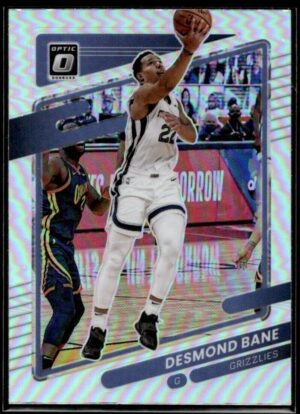 _10 2021-22 Donruss Optic Desmond Bane Memphis Grizzlies #50 Holo