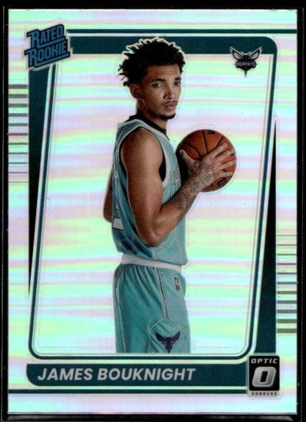 2021 Donruss Optic Charlotte Hornets #151 James Bouknight RC Rookie Holo