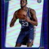 2021 Donruss Optic Philadelphia 76ers #163 Charles Bassey RC Rookie Purple Holo