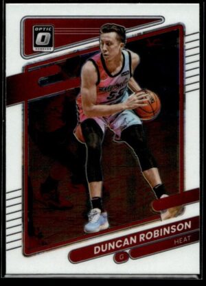 2021 Donruss Optic Miami Heat #89 Duncan Robinson