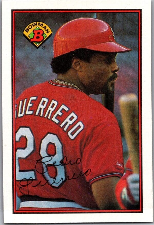 1989 Bowman St. Louis Cardinals #440 Pedro Guerrero