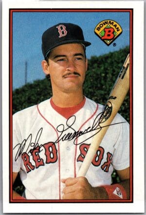 _10 1989 Bowman Boston Red Sox #34 Mike Greenwell