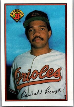 _10 1989 Bowman Baltimore Orioles #1 Oswald Peraza
