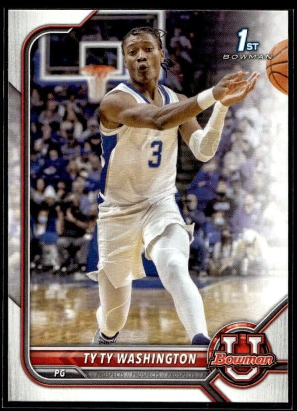 2022-23 Topps Bowman University Jim Washington #22