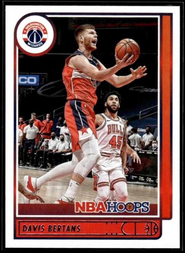 2021 NBA Hoops Washington Wizards #130 Davis Bertans
