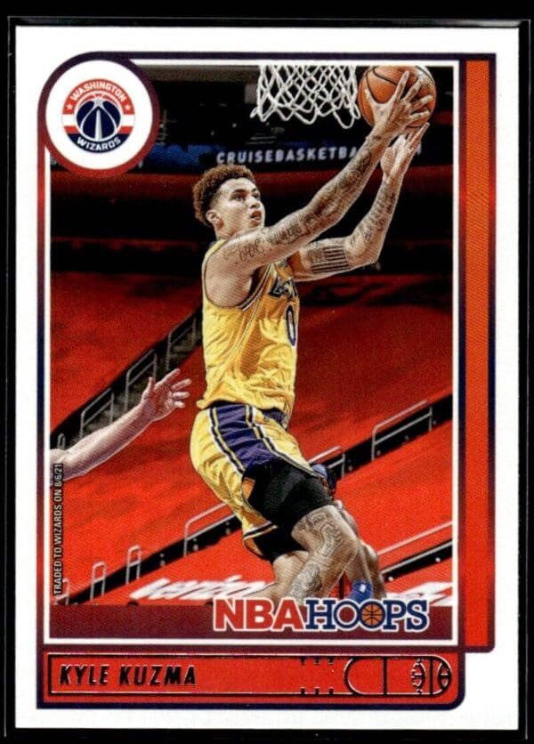 2021 NBA Hoops Washington Wizards #166 Kyle Kuzma