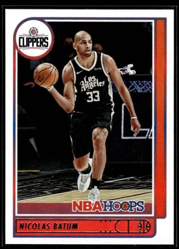 2021 NBA Hoops Los Angeles Clippers #96 Nicolas Batum