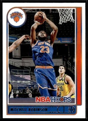 2021 NBA Hoops New York Knicks #157 Mitchell Robinson