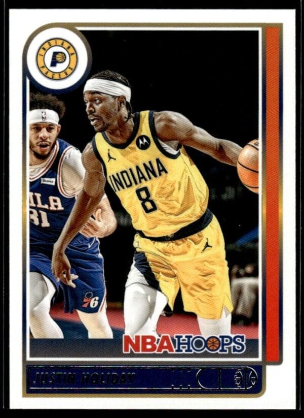 2021 NBA Hoops Indiana Pacers #183 Justin Holiday