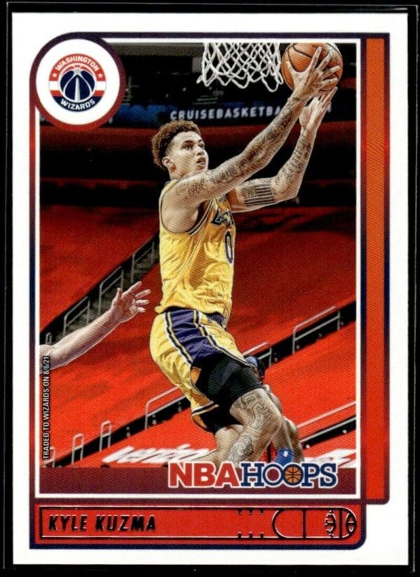 2021 NBA Hoops Washington Wizards #166 Kyle Kuzma