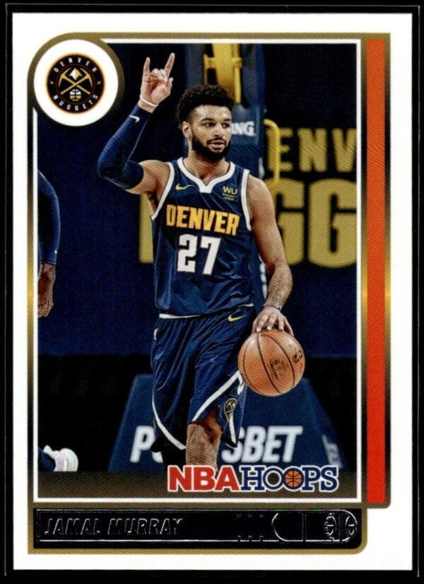 2021 NBA Hoops Denver Nuggets #1 Jamal Murray