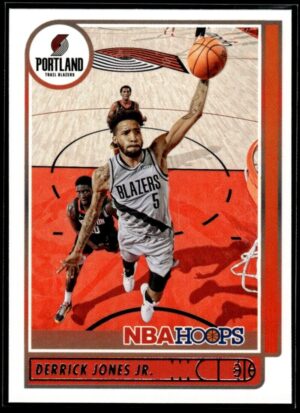 _10 2021 NBA Hoops Miami Heat #131 Derrick Jones Jr.