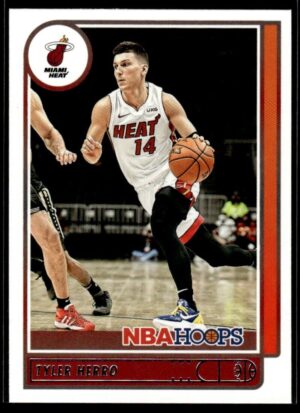 _10 2021 NBA Hoops Miami Heat #40 Tyler Herro