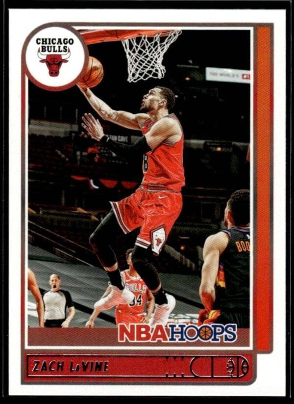 2021 NBA Hoops Chicago Bulls #15 Zach LaVine
