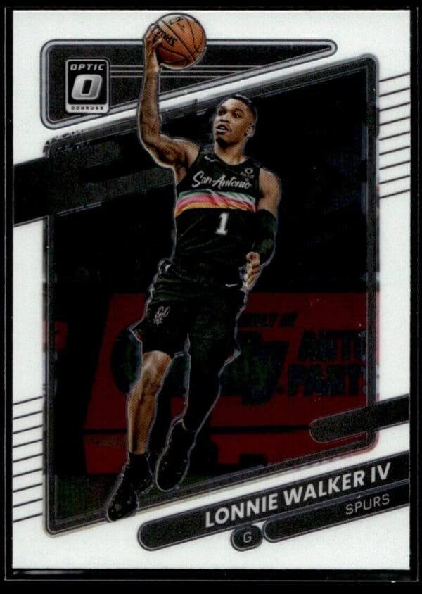 2021 Donruss Optic San Antonio Spurs #16 Lonnie Walker IV