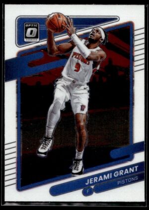 _10 2021 Donruss Optic Detroit Pistons #122 Jerami Grant