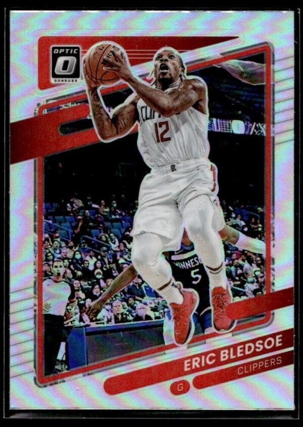 2021 Donruss Optic Los Angeles Clippers #73 Eric Bledsoe Holo Prizm