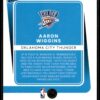 2021 Donruss Optic Oklahoma City Thunder #191 Aaron Wiggins RC Rookie Holo
