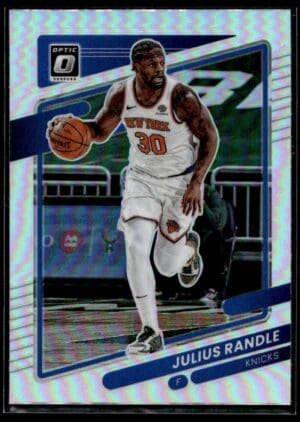 2021 Donruss Optic New York Knicks #100 Julius Randle Holo Prizm