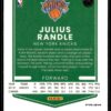 2021 Donruss Optic New York Knicks #100 Julius Randle Holo Prizm