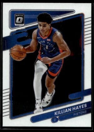 _10 2021 Donruss Optic Detroit Pistons #20 Killian Hayes