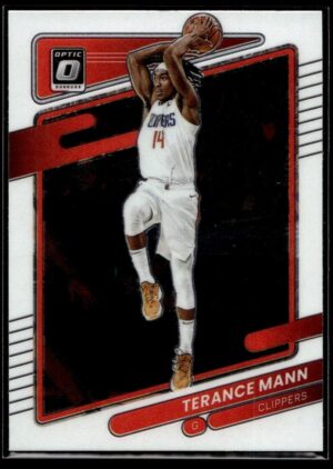 2021 Donruss Optic Los Angeles Clippers #72 Terance Mann