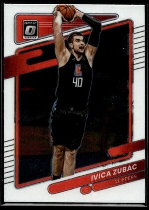 2021 Donruss Optic Los Angeles Clippers #68 Ivica Zubac