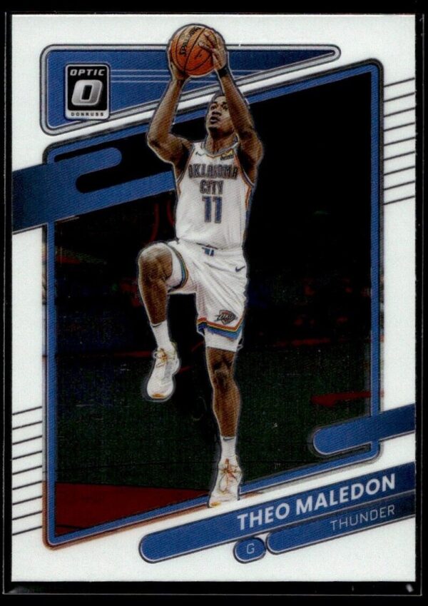 2021 Donruss Optic Oklahoma City Thunder #58 Theo Maledon