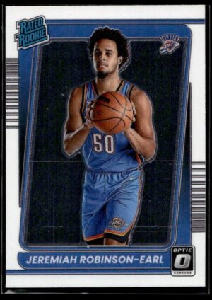 _10 2021 Donruss Optic Oklahoma City Thunder #170 Jeremiah Robinson-Earl RC Rookie