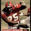 1991 Pro Set WLAF World Bowl Combo Raleigh-Durham Skyhawks #25 Jon Carter