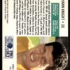 1991 Pro Set WLAF World Bowl Combo Sacramento Surge #29 Shawn Knight