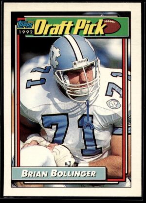 1992 Topps San Francisco 49ers #451 Brian Bollinger RC Rookie