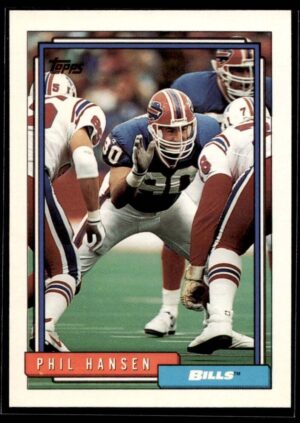 1992 Topps Buffalo Bills #415 Phil Hansen