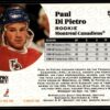 1991 Pro Set Montreal Canadiens #546 Paul DiPietro RC Rookie