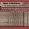 1989 Bowman Chicago White Sox #68 Ivan Calderon