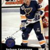 1991 Pro Set St. Louis Blues #557 Nelson Emerson