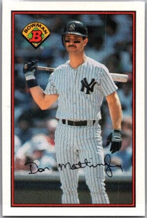 1989 Bowman New York Yankees #176 Don Mattingly