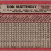 1989 Bowman New York Yankees #176 Don Mattingly