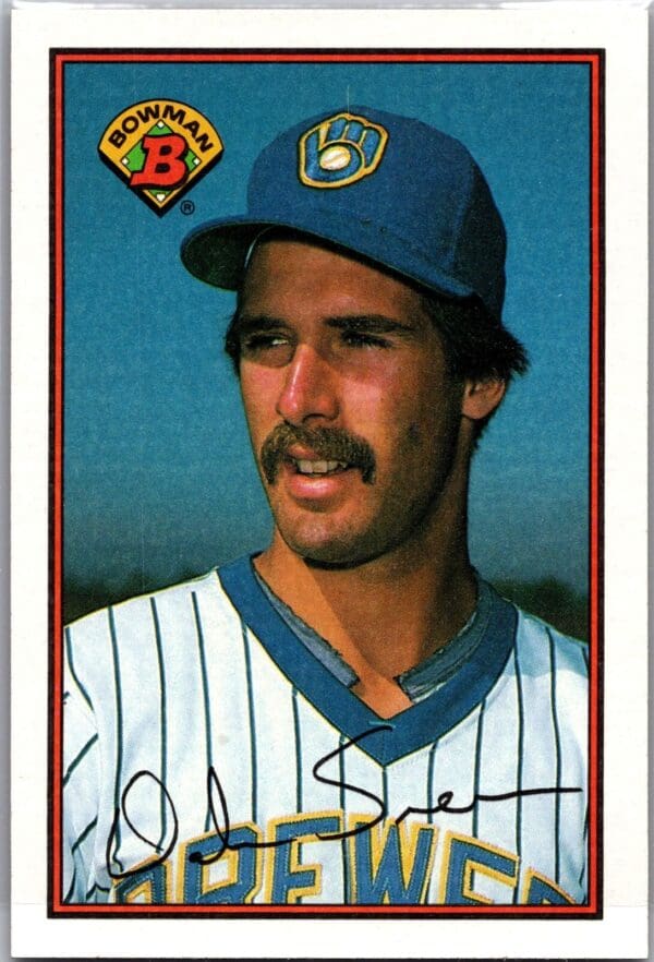 1989 Bowman Milwaukee Brewers #139 Dale Sveum
