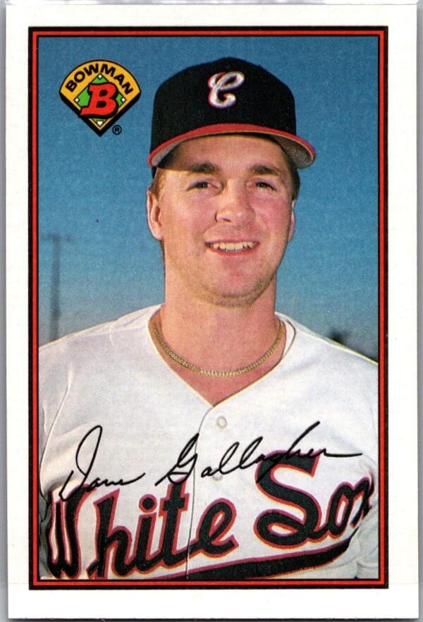 1989 Bowman Chicago White Sox #71 Dave Gallagher