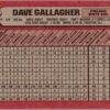 1989 Bowman Chicago White Sox #71 Dave Gallagher