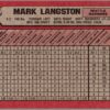 1989 Bowman Seattle Mariners #205 Mark Langston