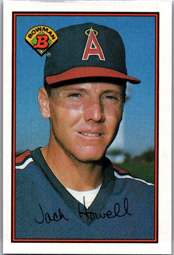 1989 Bowman California Angels #48 Jack Howell