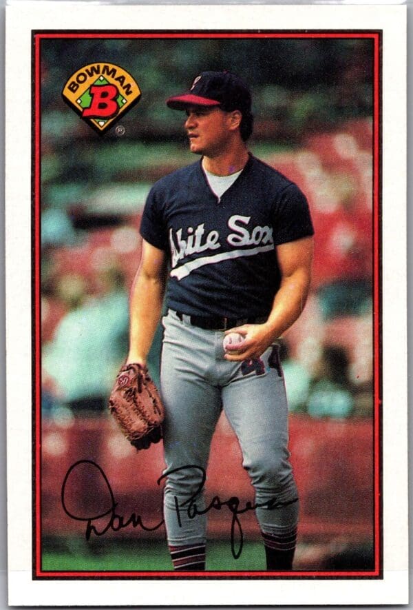 1989 Bowman Chicago White Sox #67 Dan Pasqua