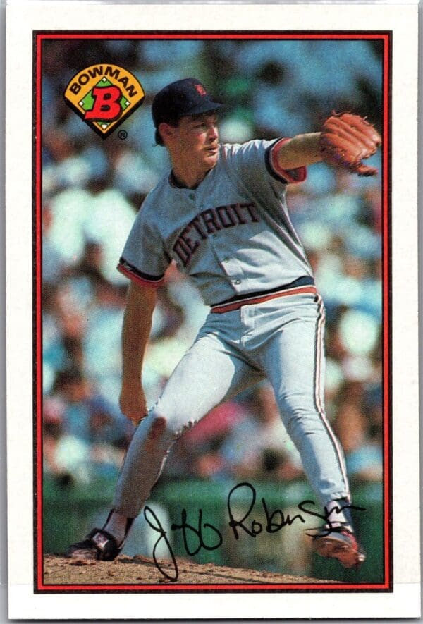 1989 Bowman Detroit Tigers #97 Jeff Robinson