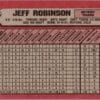 1989 Bowman Detroit Tigers #97 Jeff Robinson