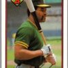 1989 Bowman Oakland Athletics #200 Dave Henderson