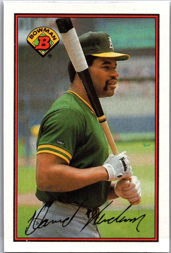 1989 Bowman Oakland Athletics #200 Dave Henderson
