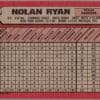 1989 Bowman Texas Rangers #225 Nolan Ryan