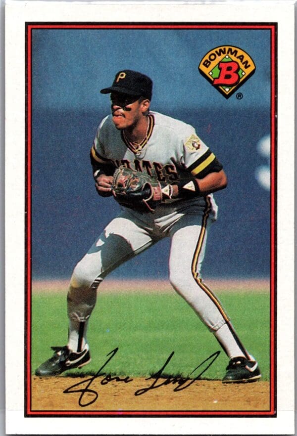 1989 Bowman Pittsburgh Pirates #421 Jose Lind
